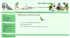 Desktop Screenshot of gros-becs.net