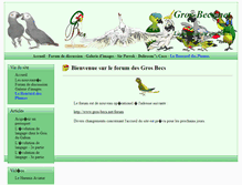 Tablet Screenshot of gros-becs.net